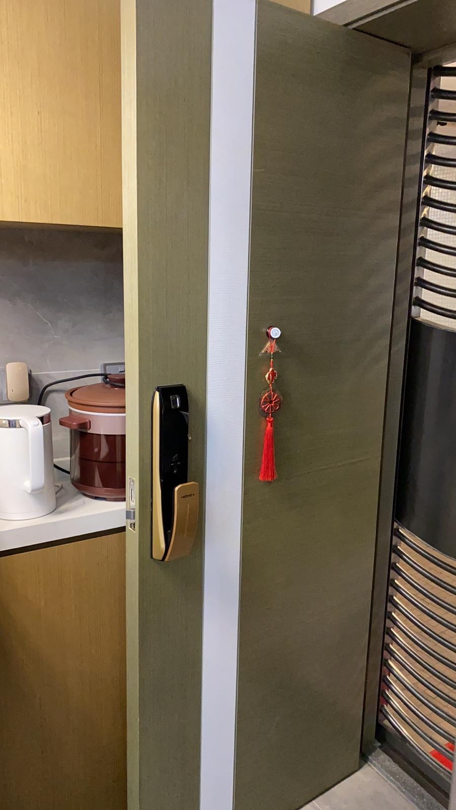 智能電子門鎖安裝